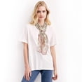 thumbnail image 2 of Ksopiavobs Women Soft Floral Print Shawl Chiffon Sheer Scarf, 2 of 6