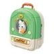 thumbnail image 3 of Juguete transportador para mascotas, juguete para el cuidado de mascotas con mochila, maleta con correas ajustables. verde, 3 of 9