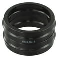 thumbnail image 2 of Car Maintenance Driving Improvements 66.6-57.1 Car Wheel Bore Spacer Plastic Spacer Rings Eliminates Wheel Vibrations, 2 of 8