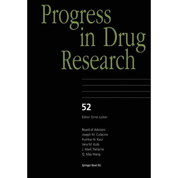 Progress in Drug Research Progress in Drug Research, Book 52, (Paperback)