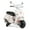 White, variant on Costway Licensed VESPA 12V Kids Electric Motorcycle with Music Horn Story Training Wheels Green