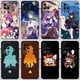 thumbnail image 2 of Genshin Impact For Meizu 18 Pro 18 Spro Funda Negra De Silicona Suave Pintada, 2 of 4