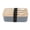 Gray, variant on Japanese Style Bento Box, Double Layer Lunch Storage Container, Bamboo Lid Seal Design Box, Leakproof Food Organizer Case, Portable Meal Prep Kit With Cutlery Set