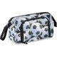 thumbnail image 1 of wonima02 Soccer Pencil Pouch with Zipper Large Capacity 9.5"x3.7"x5.9" Multi Compartments Oxford Fabric School Supplies Organizer for Students, 1 of 1