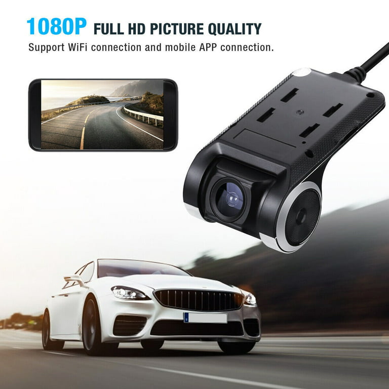 170° WiFi Dash Cam Recorder Car Camera HD 1080P Car DVR Vehicle Video G- Sensor 