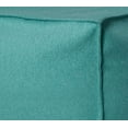 thumbnail image 2 of Gouchee Home Loft Felt – Pouf en feutre synthétique turquoise avec rembourrage en billes de polystyrène, housse amovible et lavable en machine, pour salon ou bureau, 2 of 5