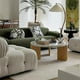 thumbnail image 3 of Mesas de centro simples nórdicas, mesita para café de sala de estar nórdica de lujo, mesa única minimalista, sofá ergonómico, muebles de Patio Tisch, 3 of 4