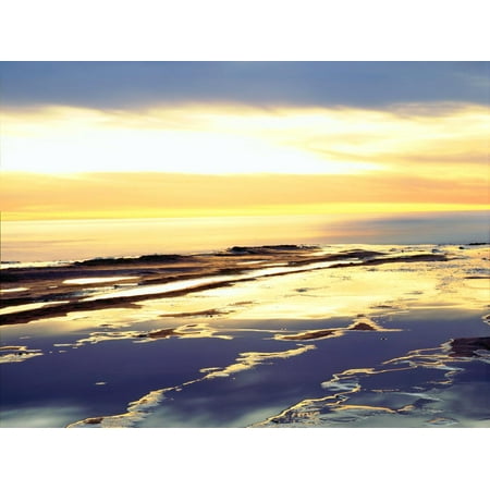 USA, California, San Diego. Sunset Cliffs Tide Pools at Sunset Print Wall Art By Jaynes (Best Tide Pools In San Diego)