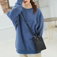 thumbnail image 3 of LinYooLi Womens Bag New Lychee Pattern Handbag Crossbody Small Bucket Bag Casual Cell Phone Bag, 3 of 6