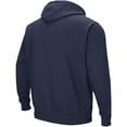 thumbnail image 3 of Men's Colosseum Navy Ole Miss Rebels Sunrise Pullover Hoodie, 3 of 3
