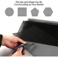 thumbnail image 4 of Flower Pot Hole Mesh Pad,Happon 5Pcs 11.8 x 7.8 inch Squares Garden's Drainage Mesh Hole Screens, Mesh Pads for Pots, DIY Drainage Netting Pot Bottom Grid Mat, Keep Soil from Flowing Away, 4 of 8