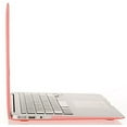 thumbnail image 6 of Mosiso MacBook Air 13 Inch 2 in 1 Soft-Touch Plastic Hard Case and Keyboard Cover for MacBook Air 13.3"(Models: A1369 and A1466), Pink, 6 of 7