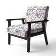 thumbnail image 2 of Designart "Multicolor Floral Paisley" Upholstered Patterned Accent Chair and Arm Chair, 2 of 5
