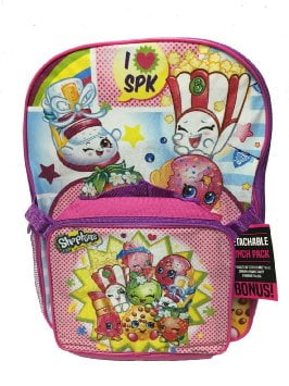 Shopkins Once You Shop You Cant Stop Large Backpack 
