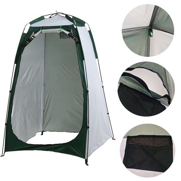 FULIER Portable Outdoor 1Person Camping Tents Shower Tents Beach