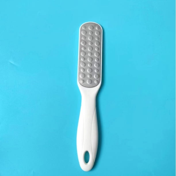 Molinillo de pies para eliminar callos y piel muerta, tabla para pies con lima para raspar la planta y el talón, tabla para frotar pies de doble cara, herramienta para el cuidado de la piel y pedicura