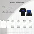 thumbnail image 4 of YiZYiF Kids Boys Boxing Outfit T-shirt with Boxer Shorts Fight Training Set Muay Thai MMA BJJ Red 6, 4 of 4