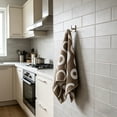 thumbnail image 6 of Kyusrd Hand Towels for Bathroom,Cotton Soft Absorbent Decorative Hand Towel for Face Spa Bath Gym Kitchen,Brown,34x72cm, 6 of 6