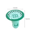 thumbnail image 4 of Cateissary Filtros de piso Tapón de tapa de filtro TPR Desodorante Núcleo de drenaje Accesorio de filtración de alcantarillado Filtro de agua Suministros de limpieza para el hogar No.1, 4 of 6
