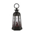 thumbnail image 2 of Halloween Vintage Silhouette Lantern 5.70IN Silhouette LED Lantern with Hanging Ring Spooky Lamp Halloween Decorations for Dining Table Fireplace Mantel Window Tree Branch Indoor Home Decorations, 2 of 6