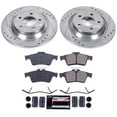 thumbnail image 3 of PowerStop Rear Z23 Evolution Sport Carbon-Fiber Ceramic Brake Pad and Drilled & Slotted Rotor Kit Fits: MAZDA Select Models K5842, 3 of 10