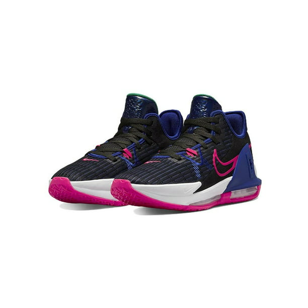Publicidad yo vistazo Nike LeBron Witness 6 CZ4052-005 Men's Black/Pink/Blue Basketball Shoes NX7  (11) - Walmart.com