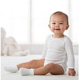 thumbnail image 3 of Gerber baby girls 12-pair Sock Bundle unisex hosiery, White, 0-3 Months US, 3 of 9
