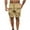 Khaki, variant on Mgmyaa Men's Casual Cargo Shorts Classic Drawstring Elastic Waist Summer Work Shorts with Zipper Pockets