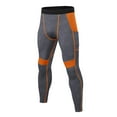 thumbnail image 5 of SDNall Compression Leggings for Men Sports Stretch Leggings Trousers Breathable Quick-Drying Wicking Fitness Pants Running Pants Sizes:S-2XL, 5 of 9