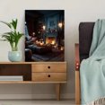 thumbnail image 5 of Boho Rainbow Arch Canvas Print Kids Room Home Wall Art Decor, 5 of 8