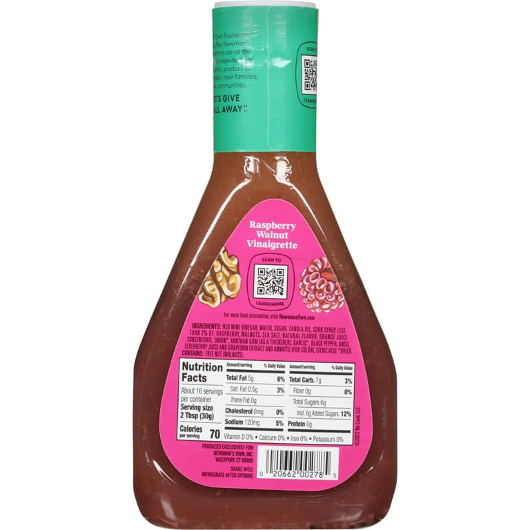 Newman's Own Raspberry Walnut Vinaigrette