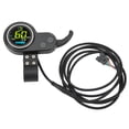 thumbnail image 1 of Controlador de motor de scooter eléctrico, kit de controlador de scooter eléctrico Kit de controlador de bicicleta eléctrica Controlador de bicicleta eléctrica Medidor de pantalla Construido para durar, 1 of 8