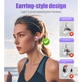 thumbnail image 2 of Auriculares inalámbricos Bluetooth 5.3 King Lucky i21 Púrpura, 2 of 9