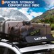 thumbnail image 4 of QinaQin Canastilla universal para techo de 46 x 36 pulgadas, capacidad de 200 lb, portaequipaje resistente para SUV, auto o camioneta, 4 of 8