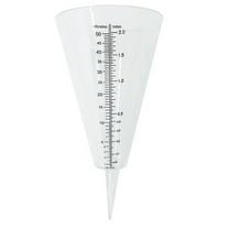 Cone Rain Gauge Measurement Ground Precipitation Garden Rainfall Measuring