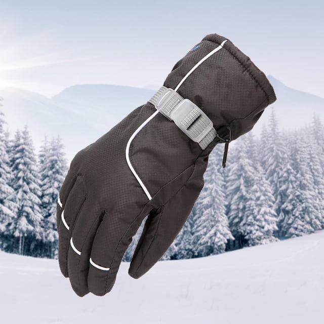 WREESH Children's Winter Waterproof And Snowproof Gloves, Mountaineering Windproof