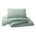 thumbnail image 5 of Better Homes & Gardens Crafted Woven 2-Piece Comforter Set, Green River, T/TXL, All Ages, 5 of 6