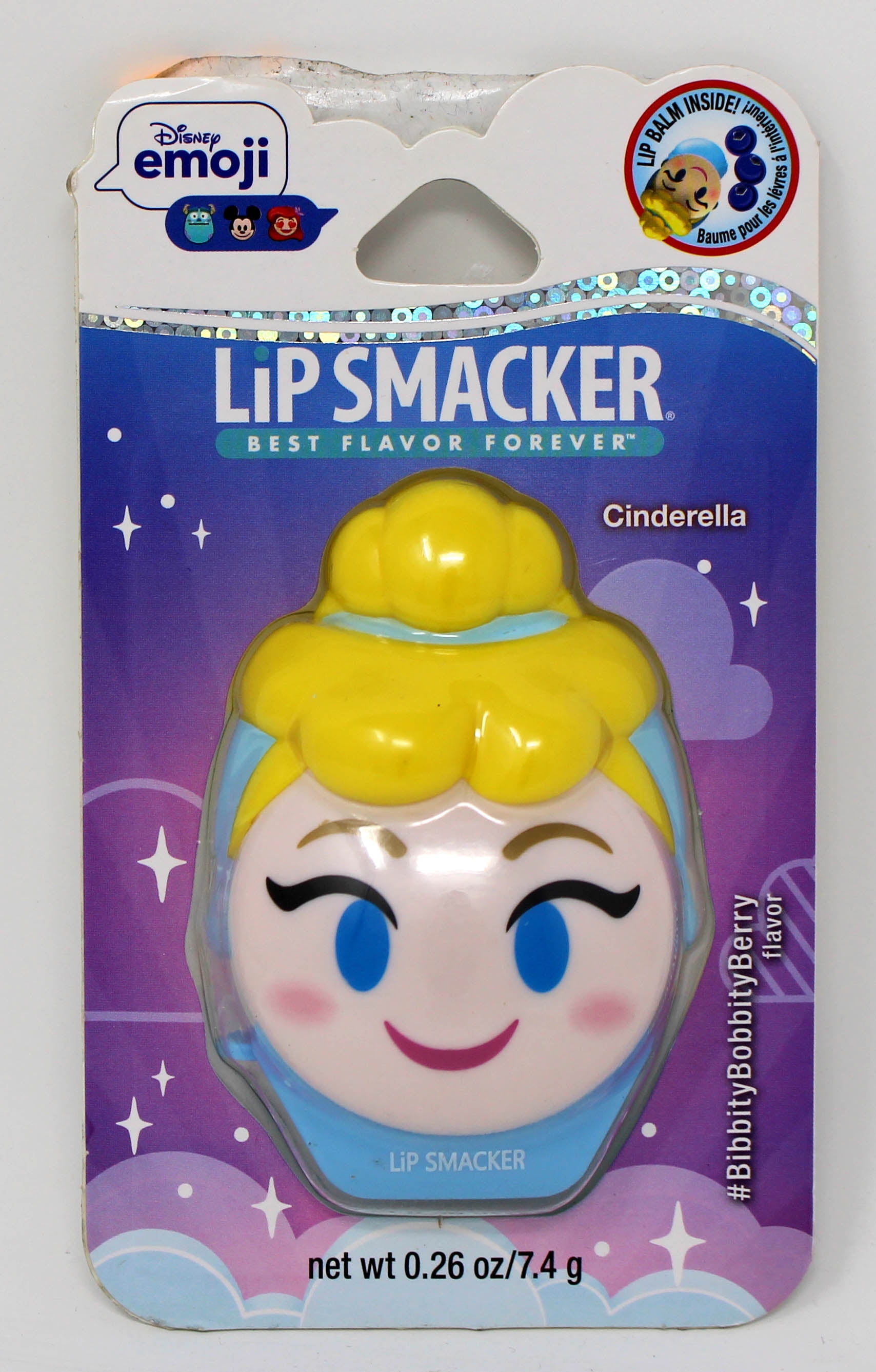Lip Smackers Disney Cinderella Emoji Lip Balm