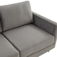 thumbnail image 4 of Modern Velvet Sofa - Mid-Century Design with Gold Legs - Elegant Living Room Couch, 4 of 5