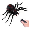 thumbnail image 1 of BlackRc Spider Control remoto coche vehículo Animal miedo broma juguetes eléctrico electrónico Siumlation falso niños regalos de cumpleaños (negro), 1 of 3