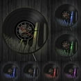 thumbnail image 1 of Sound Wave Piano Keyboard Wall Art Wall Clock Pianist Vinyl Record Wall Clock Musical Home Decor Classical Music Lovers Gift, 1 of 8