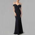 thumbnail image 2 of Women's Off Shoulder Mermaid Maxi Dress Elegant Sweetheart Neck Evening Gown for Party Graduation, 2 of 8