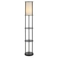 thumbnail image 3 of SAFAVIEH Hayes 59.5 in. Mid-Century Iron Floor Lamp, Black, 3 of 4