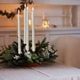 thumbnail image 4 of 4 Pack 10 Inch Taper Candles for Home Decor and Religious Ceremonies  Unscented Dripless Twisted Candlesticks for Weddings Dinner Holiday Decoration Formal Events,e, 4 of 6