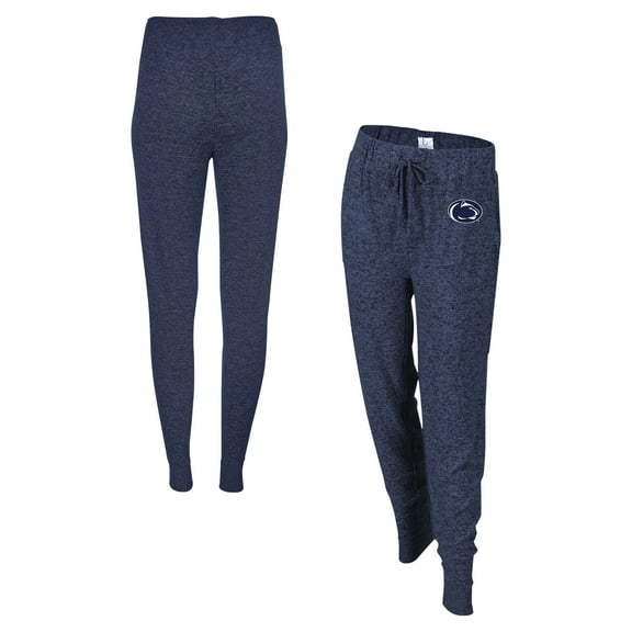 Women's Boxercraft Navy Penn State Nittany Lions Cuddle Tri-Blend Jogger Pants