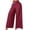 B-Red, variant on QHFBli Corduroy Pants for Women 2024 Casual High Waisted Double Buttoned Stretchy Loose Fit Wide Leg Pants with Pockets