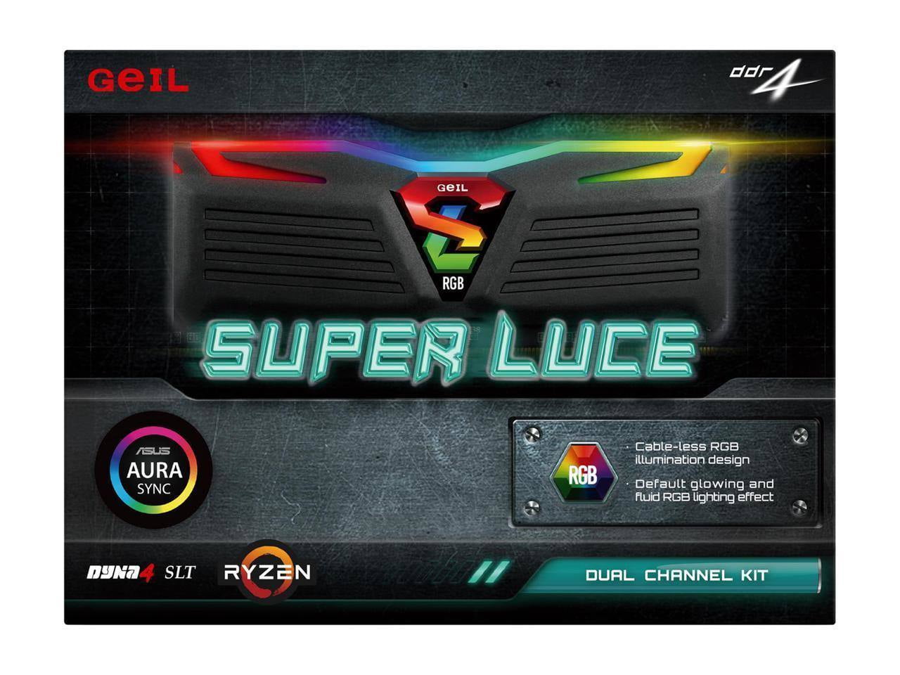 Geil RGB OCメモリ DDR4-3200 8GBx2 GeIL Orion RGB DDR4 RAM, 16GB (8GBx2) 3200MHz 1.35V XMP2.0