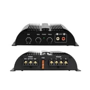 Audio XTM200 2-Channel IC Amplifier, 200W Max Power, Compact Car Audio Amplifier with RCA Inputs & Bass Boost