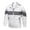 White, variant on JHLZHS Black Denim Jacket Men's Casual Jacket Color Splice Hooded Sports Jacket Mens Jackets 041