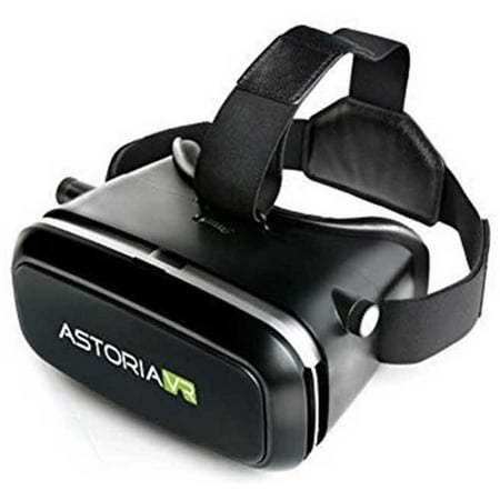 - Astoria VR 3D Immersive Virtual Reality Headset For Videos Movies Games Black